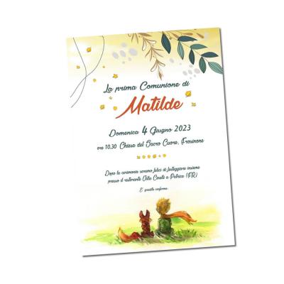 Invito Comunione Matilde