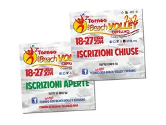 Banner 3: eventi sociali e sportivi realizzato da Risoluzioni Grafiche