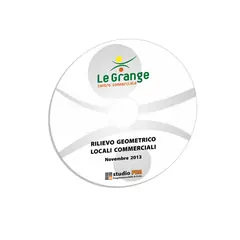 Cd Rilievo Locali Le Grange 2013: packaging realizzato da Risoluzioni Grafiche