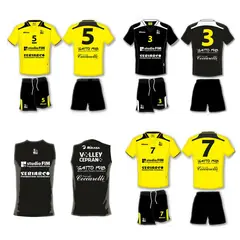 Divisa Volley Ceprano 2014 2015: abbigliamento realizzato da Risoluzioni Grafiche
