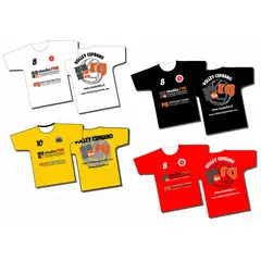T Shirt Volley Ceprano 2011 2012: abbigliamento realizzato da Risoluzioni Grafiche