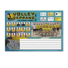 Tabella Volley Ceprano Masch 2015: cartelli realizzato da Risoluzioni Grafiche